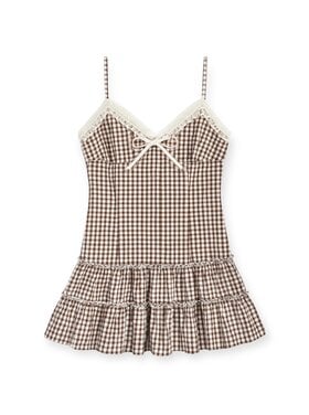 Katie J NYC Fawn Gingham Dress