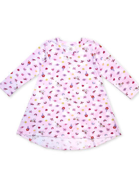 Esme Charms LS Hi/Low Dress