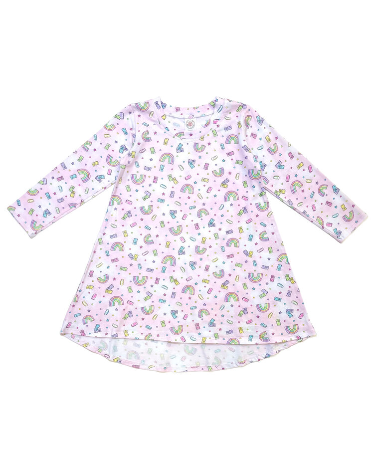 Esme Dreamy LS Hi/Low Dress