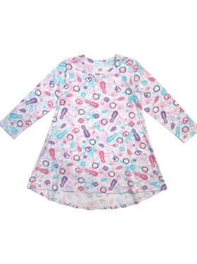 Esme Popstar LS Hi/Low Dress