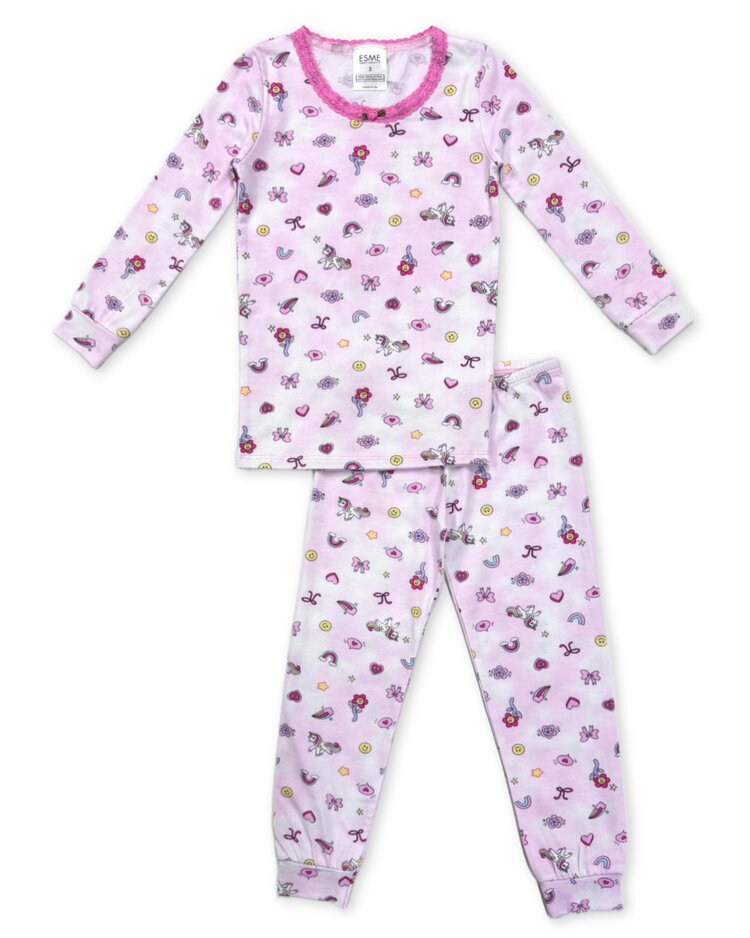 Esme Charms LS PJ Set