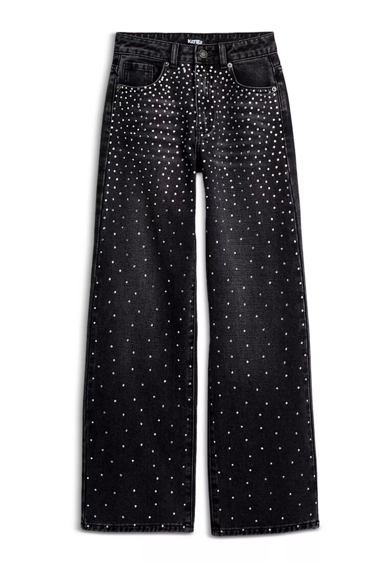 Katie J NYC Copenhagen Rhinestone Jeans