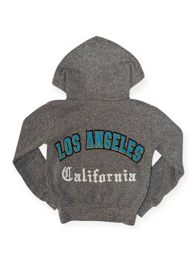 Californian Vintage Los Angeles Letterman Zip Hoodie