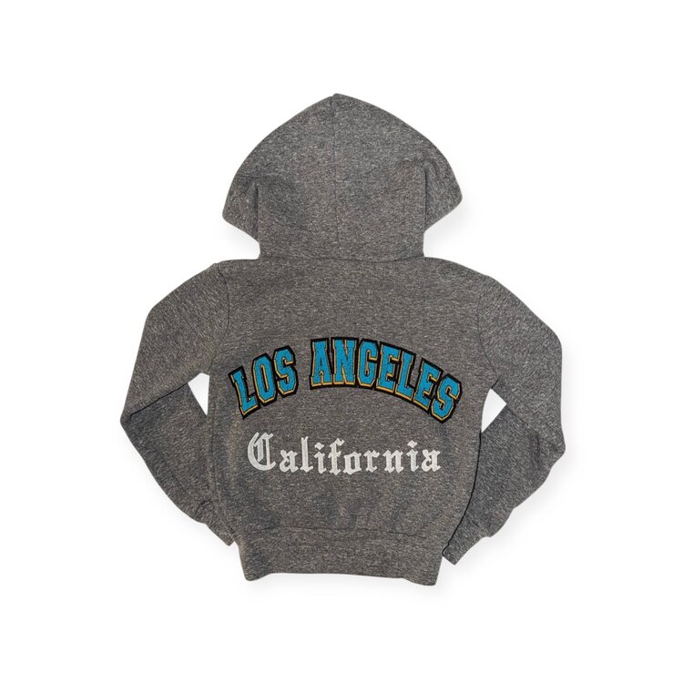 Californian Vintage Los Angeles Letterman Zip Hoodie