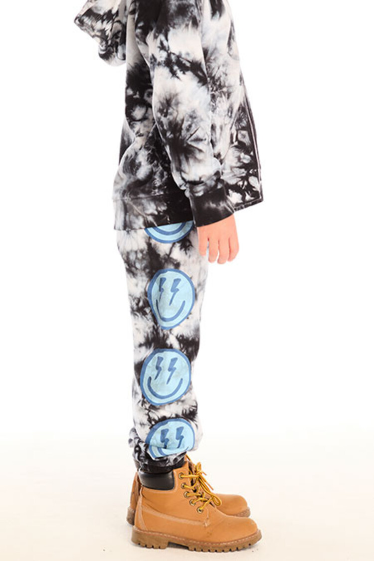 Chaser Smiley Bolt Tie Dye Jogger