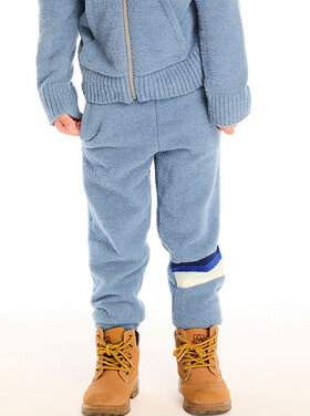 Chaser Fuzzy Fleece Stripe Lounge Pant