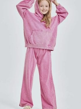 Good Girl Oversized Mineral Wash PO Hoodie