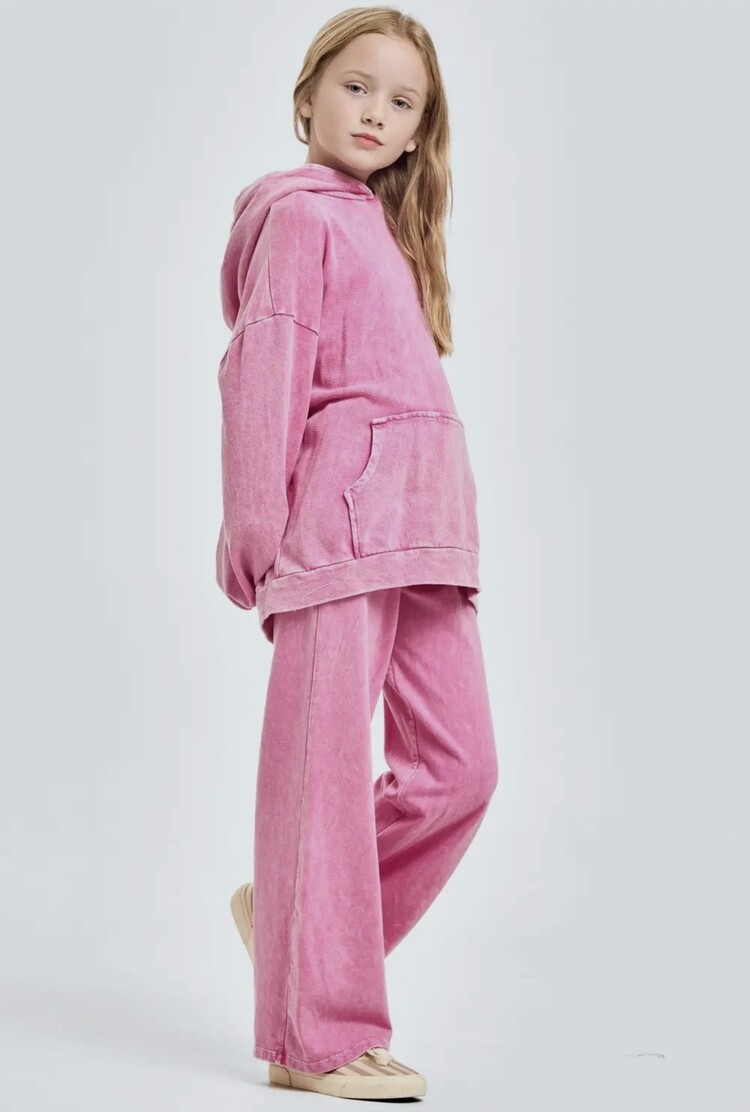 Good Girl Oversized Mineral Wash PO Hoodie