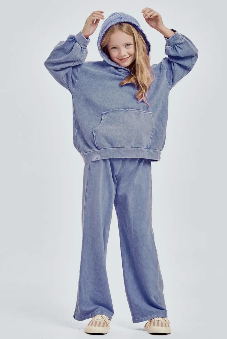 Good Girl Oversized Mineral Wash PO Hoodie