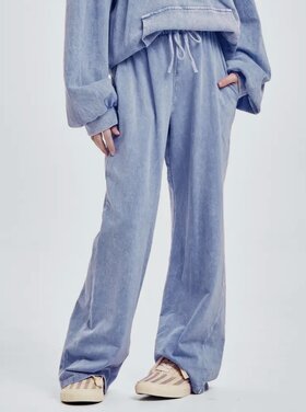 Good Girl Mineral Wash Wide Leg Sweatpant
