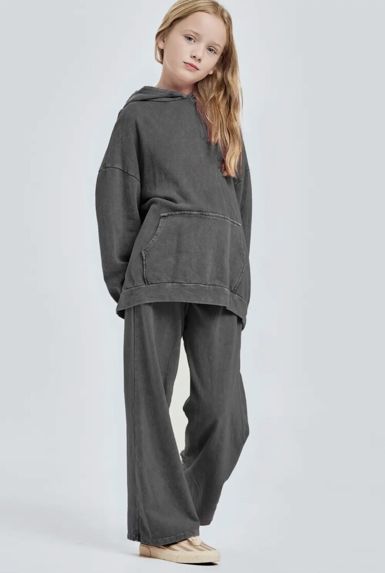 Good Girl Oversized Mineral Wash PO Hoodie