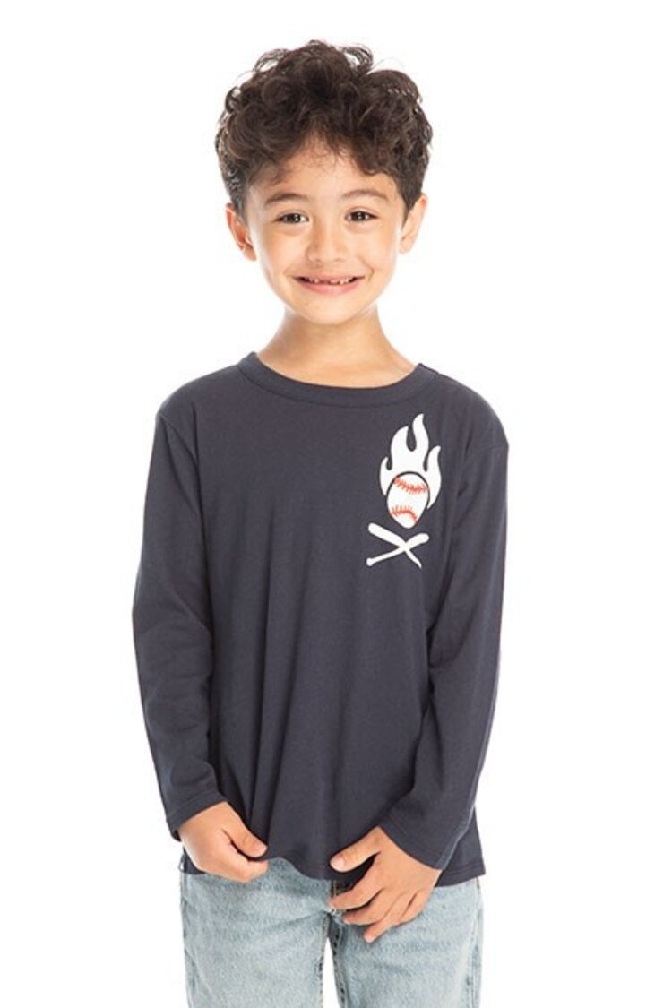 Chaser Bring The Heat LS Crew Tee