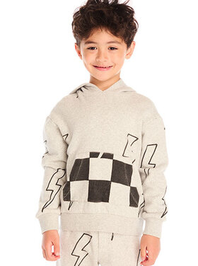 Chaser Blocked Checkered Bolts Hoodie