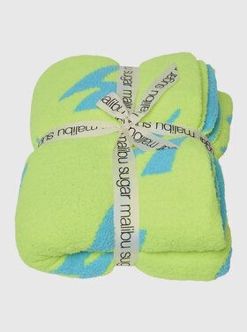 Malibu Sugar Lightning Plush Throw Blanket