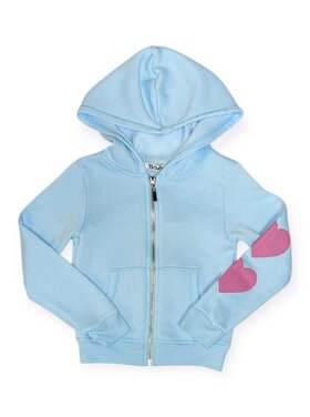 T2 Love Double Hearts Zip Hoodie