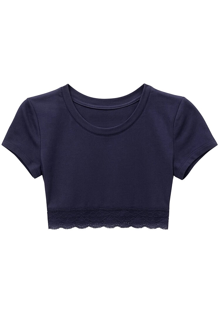 Katie J NYC Lindsay Lace Tee