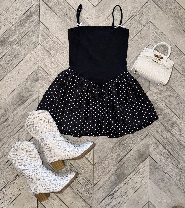 Flowers by Zoe Polka Dot Bubble Dress