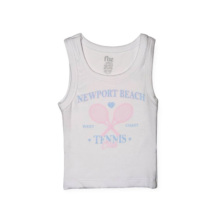Flowers by Zoe Newport Tennis Club Tank