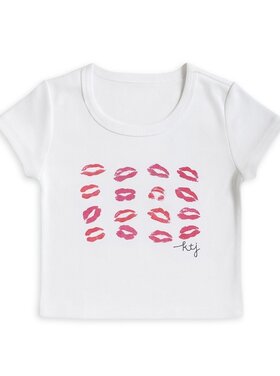 Katie J NYC Kisses Tee