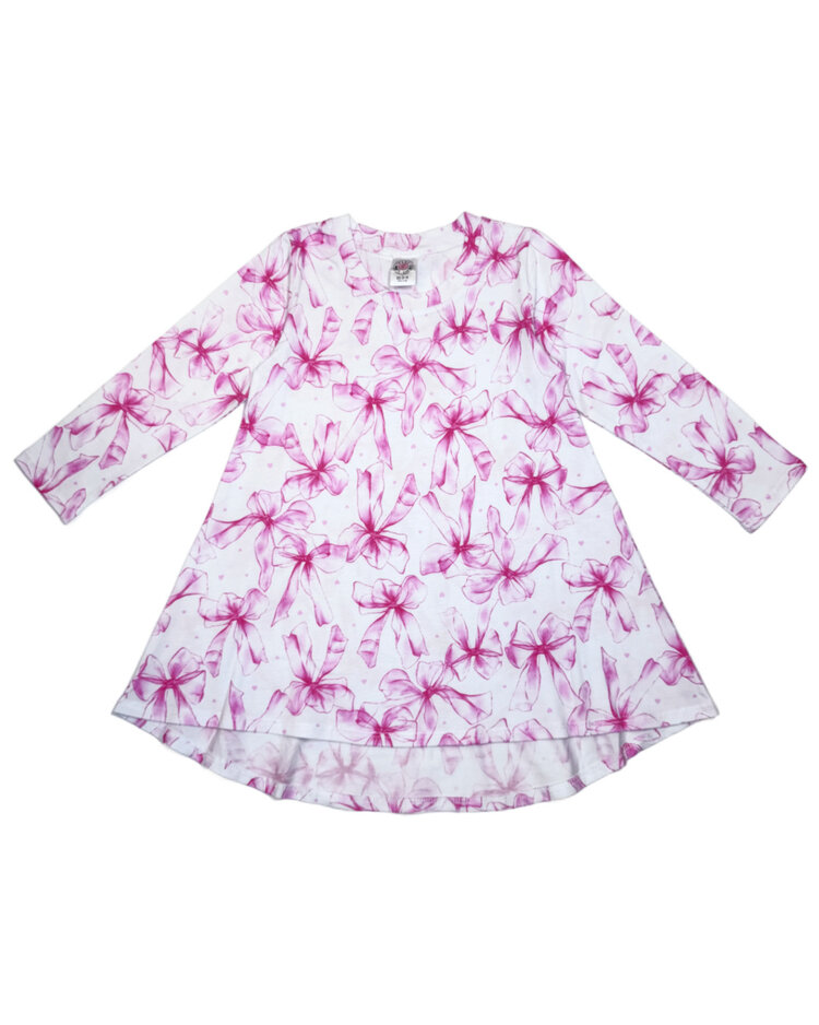 Esme Tulle LS Hi/Low Dress