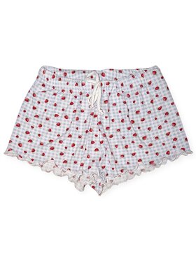 Cheryl Creations Kids Gingham Strawberry Shorts