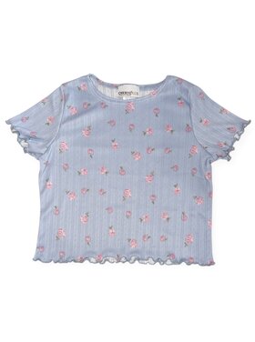 Cheryl Creations Kids Pink Rose SS Tee
