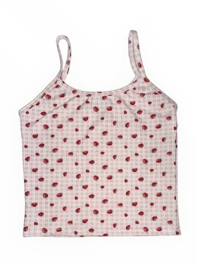 Cheryl Creations Kids Gingham Strawberry Cami