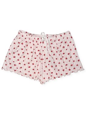 Cheryl Creations Kids Gingham Strawberry Shorts