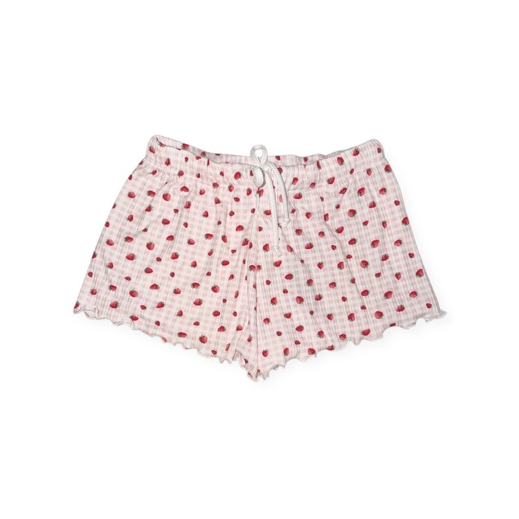 Cheryl Creations Kids Gingham Strawberry Shorts