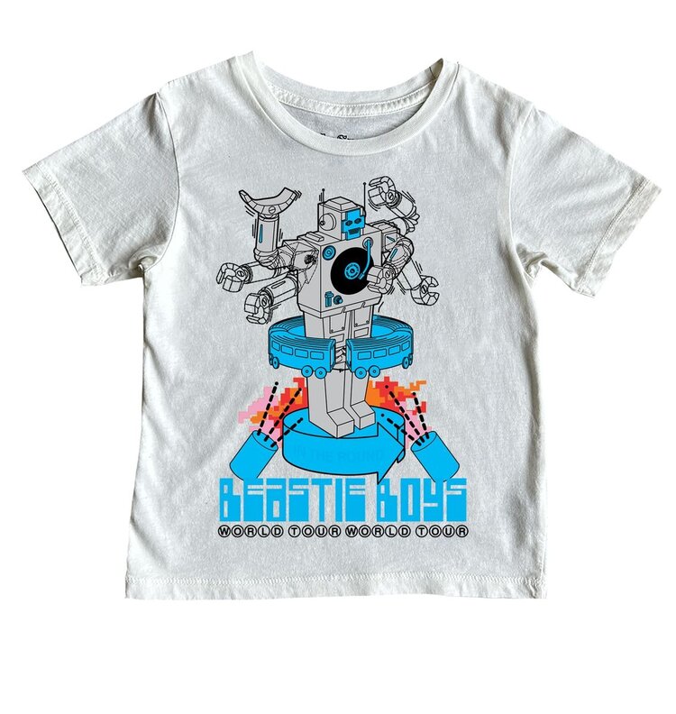 Rowdy Sprout Beastie Boys Robot Tee