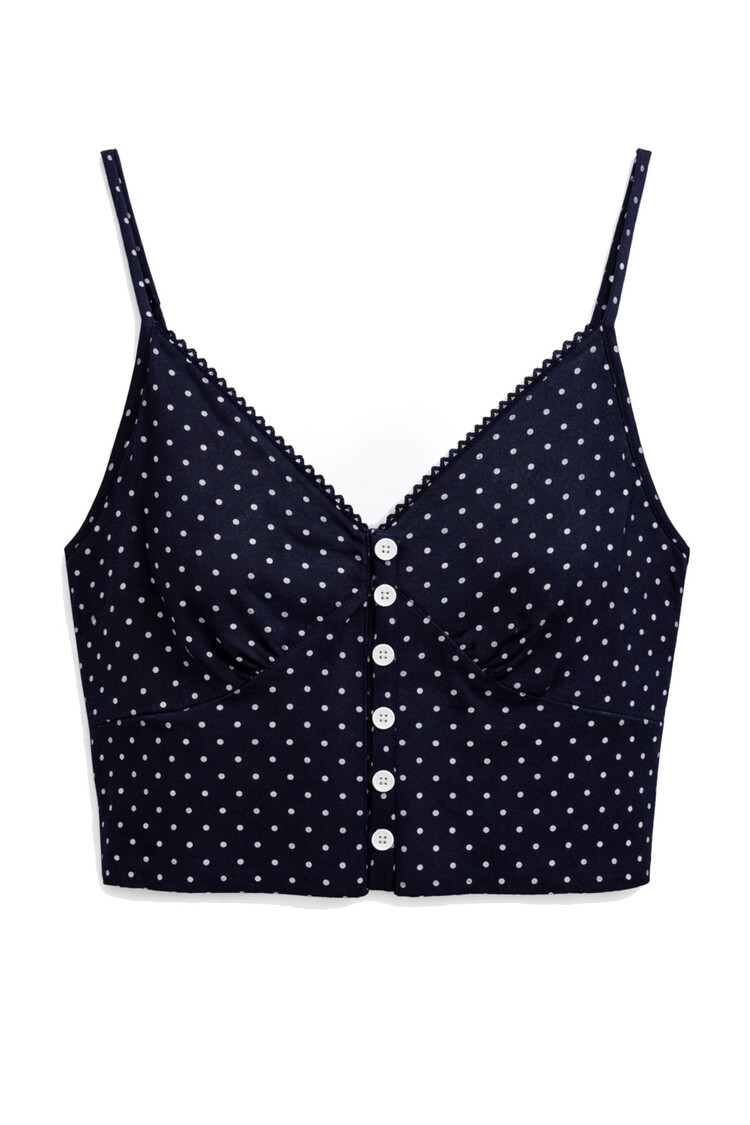 Katie J NYC Clarke Micro Dot Cami