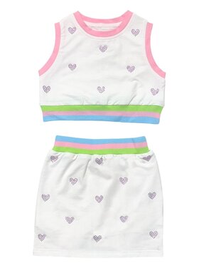 Mini Dreamers Kristina Crystal Hearts Tennis Set