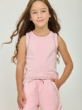 Dollfaced Kids Diamond Sparkle Short Set