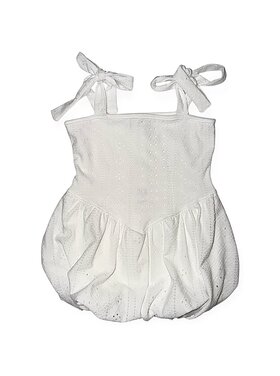 T2 Love Eyelet Tie Strap Bubble Dress