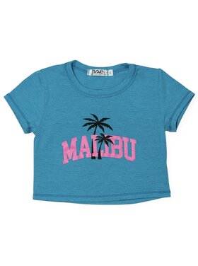 T2 Love Malibu Crop Baby Tee