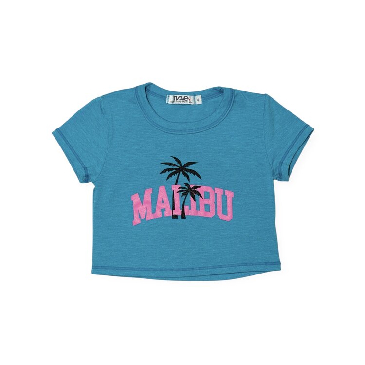 T2 Love Malibu Crop Baby Tee