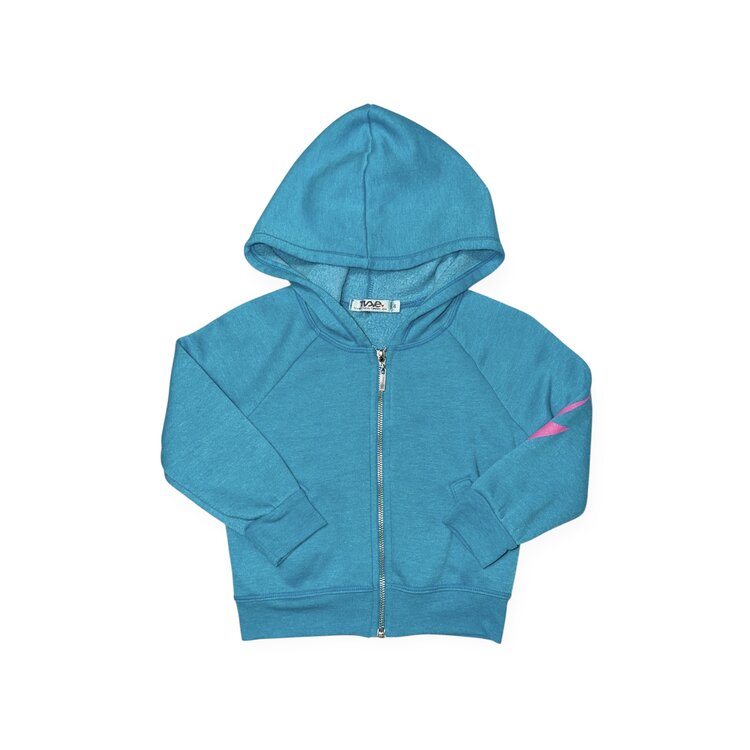 T2 Love Bolt Zip Hoodie