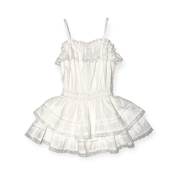 Flowers by Zoe Lace Ruffle Dress