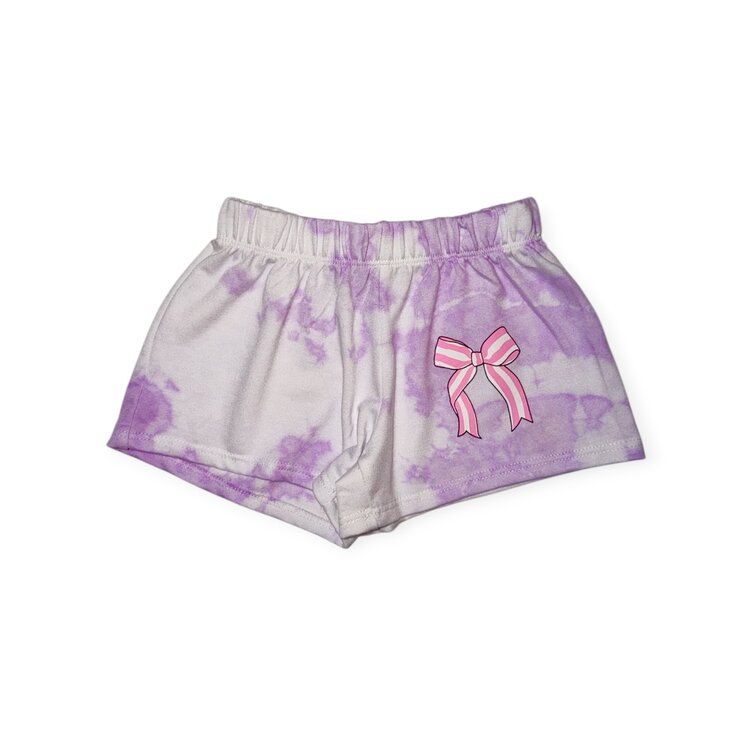 Firehouse Pinstripe Bow Shorts