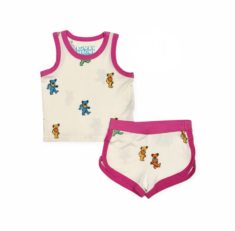 Rowdy Sprout Grateful Dead Bears Short Set