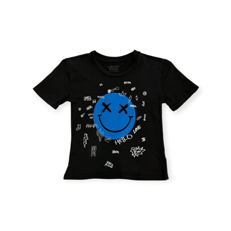 Californian Vintage Happy Face Tee