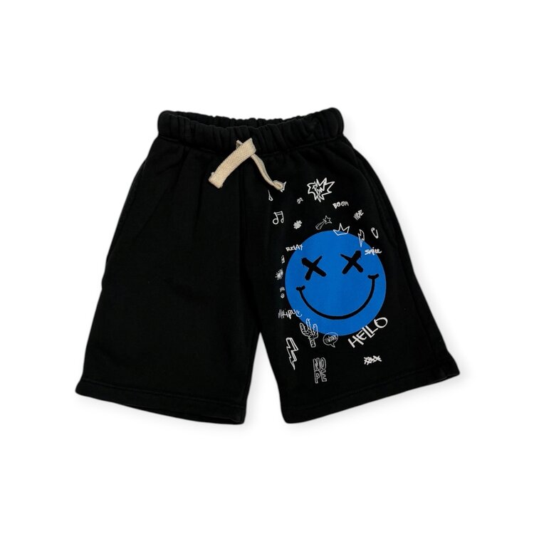 Californian Vintage Happy Face Shorts