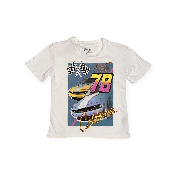 Californian Vintage Rally Car Tee