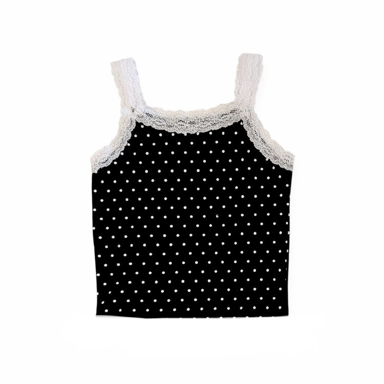 Flowers by Zoe Polka Dot Lace Cami