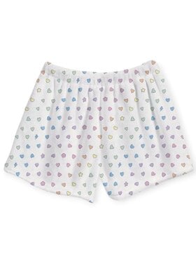 Top Trenz Rainbow Remix Fuzzy Shorts