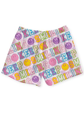 Top Trenz Varsity Fuzzy Shorts