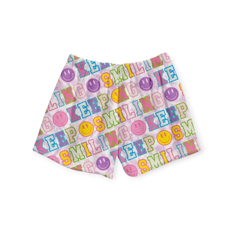 Top Trenz Varsity Fuzzy Shorts