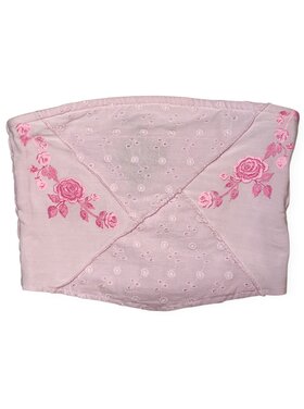 Flowers by Zoe Eyelet Tube Top