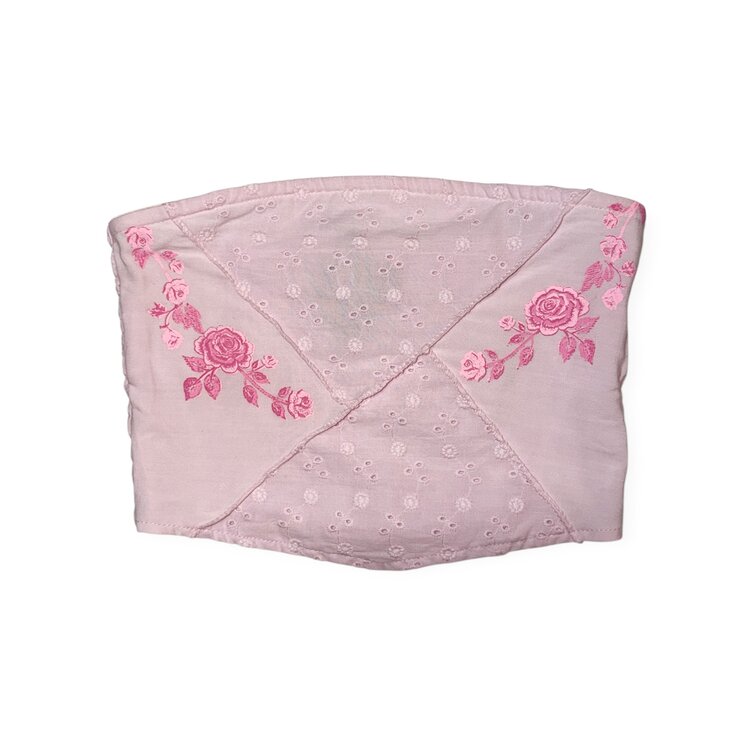 Flowers by Zoe Eyelet Tube Top