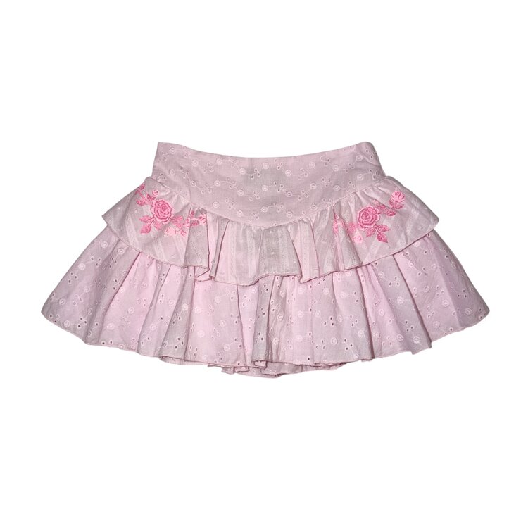 Flowers by Zoe Eyelet Skirt